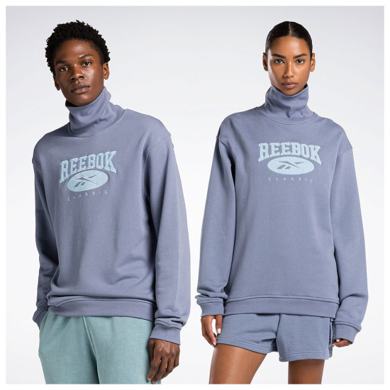 Reebok Unisex φούτερ Classic Archive Essentials Funnel-Neck Sweatshirt